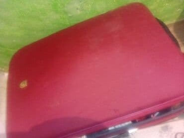 чемоданы бишкек цены: Чемодан, Материал: Полиэстер, Большой (более 70 л), На колесах — 1