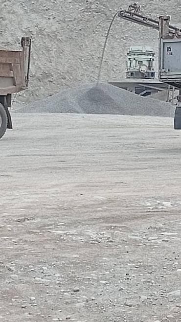 плитка настенная: Смесь щебень и отсев, Чистая, Для фундамента, Камаз — 4