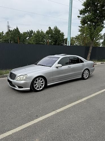 мерс 55: Mercedes-Benz S-Class: 2001 г., 5.5 л, Автомат, Седан — 1