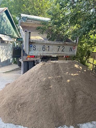 Песок с доставкой самосвалом - Поставка строительного песка