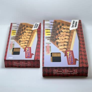 Электротранспорт: Шахматы 3 в1: Шахматы Шашки Нарды Шахматы деревянные — 2