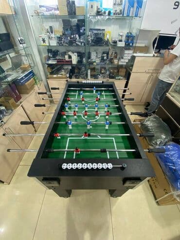 купить настольный хоккей: Настольный футбол 
Поле 68х117
Стол 76х139х87 — 6