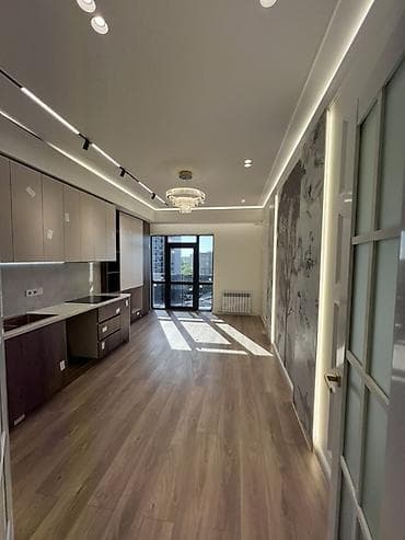 Батирлер: 1 бөлмө, 50 м², Элитка, 9 кабат, Дизайнердик ремонт — 1