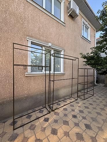 Соода жабдуулары: Кронштейны 4 штук . Металлические торговые конструкции для одежды и — 2