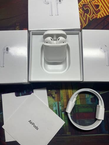 Микрофоны: Вкладыши, Apple, Новый, Беспроводные (Bluetooth), Классические — 4