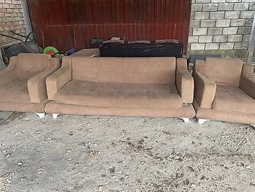 Все для дома и сада: Комплект мягкой мебели, цвет - Коричневый — 4