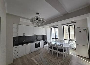 жалал абад квартира берилет: 2 комнаты, Собственник, Без подселения, С мебелью полностью — 3