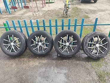 Колеса в сборе R 15, Комплект, Легковые, Литые, отверстий - 5 at lalafo.kg Колеса в сборе R 15, Комплект, Легковые, Литые, отверстий - 5