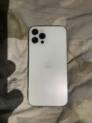 aiphone 12 pro: IPhone 12 Pro, Б/у, 128 ГБ, Серебристый, Кабель, 78 % — 1