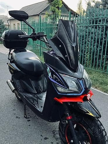 Транспорт: Срочно продаю скутер 🛵❤️ Samurai рестайлинг 2025 год,165 куб🥵 На ходу — 2