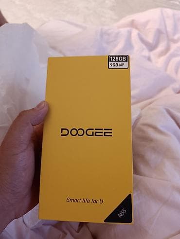 телефон doogee: DOOGEE, N55, Новый, 128 ГБ, цвет - Серебристый, 2 SIM — 3