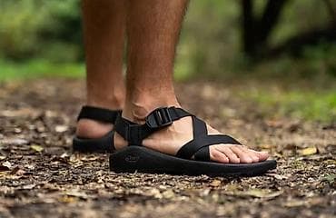 обувь оригинал: Мужские сандалии, 37, 37.5, 38, Новый, цвет - Черный, Самовывоз — 1