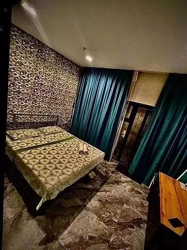 hostel osh: 1 комната, Душевая кабина, Постельное белье, Кондиционер — 1