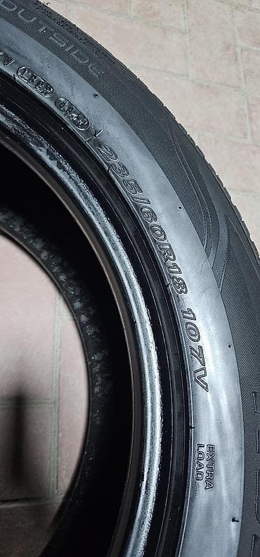 рисо: Шины 235 / 60 / R 18, Всесезонная, Б/у, Комплект, Внедорожные (АТ/МТ), Roadstone — 6