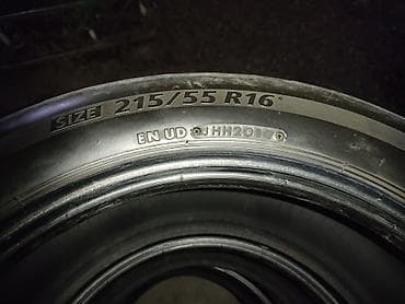 e star: Шины 215 / 55 / R 16, Лето, Б/у, Комплект, Легковые, Япония, Bridgestone — 8