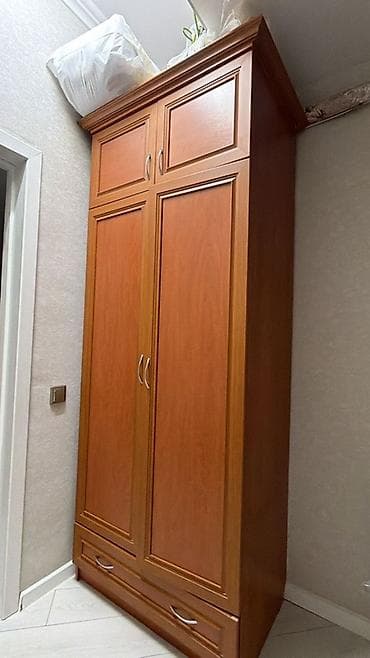 Шифоньер, шкаф для одежды, Б/у, Прямой, ЛДСП