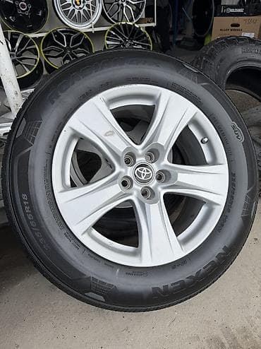 kolesa: Литые Диски R 18 Toyota, Комплект, отверстий - 5, Б/у — 3