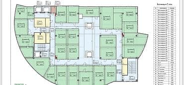 avangard building: Офисные помещения в современном бизнес-центре рядом с ЦУМ. - Площади — 2