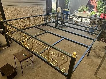 кованая мебель: Тапчан, скоро будет готов. Пока фото до — 2