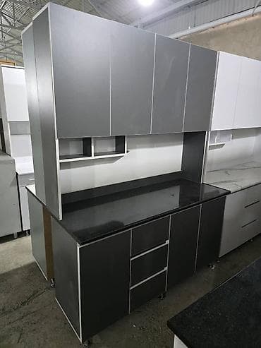 шкаф пекарский: Кухонный гарнитур, Новый, В рассрочку, цвет - Белый, ДСП, Бесплатная доставка — 6