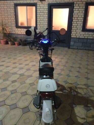 аккумуляторный инструмент варкрафт: Электроскутер Panda (белый/черный) - Электрический городской скутер с — 7