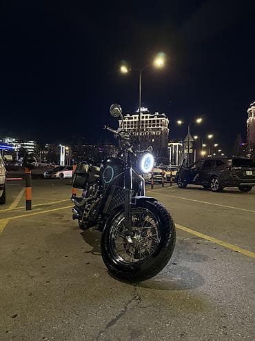 мотик 400 куб: Чоппер Kawasaki, 400 куб. см, Бензин, Взрослый, Б/у — 5