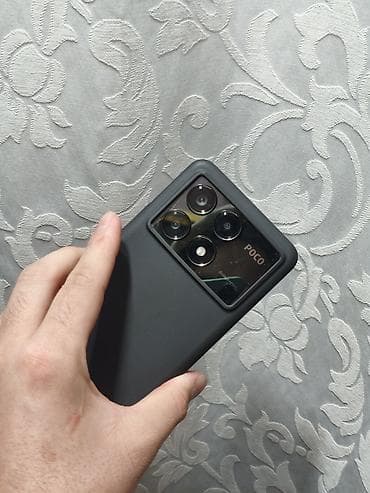 Realme: Poco X6 Pro 5G, Б/у, 512 ГБ, цвет - Черный, 2 SIM — 1