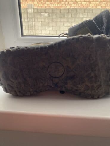 детская ортопедическая обувь зимняя: Детские зимние ботинки, цвет хаки/чёрный. - Тёплая подкладка из — 3