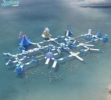 цена детской игровой площадки: Аквапарк На Воде НОВИНКА 2026 !! Описание: Продаётся надувной — 5