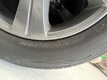 диск на нексию: Колеса в сборе 215 / 60 / R 16, Лето, Б/у, Комплект, Легковые, Литые, отверстий - 5 — 8