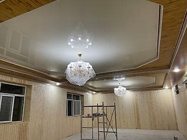 hyper x: Натяжной потолок Глянцевое, Матовое, 3D потолки Монтаж, Гарантия, Демонтаж — 9