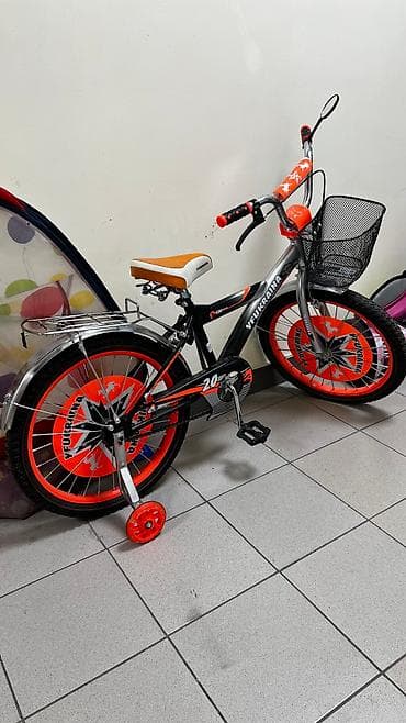 Детские самокаты: Детский велосипед, 2-колесный, 6 - 9 лет, Б/у — 1