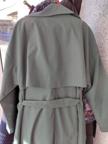 стильные плащи больших размеров: Плащ, Тренчкот, M — 5