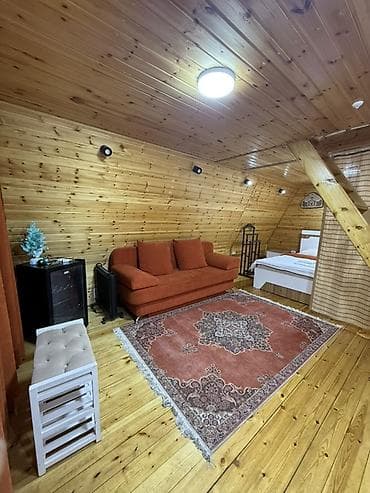 дом ынтымак: А‑frame домик (треугольный шале) с панорамным остеклением - — 8