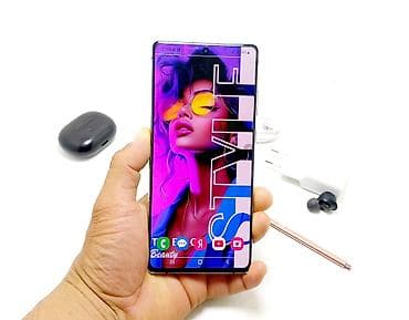 Samsung Galaxy Note20, Б/у, 256 ГБ, цвет - Серый, 1 SIM, 2 SIM