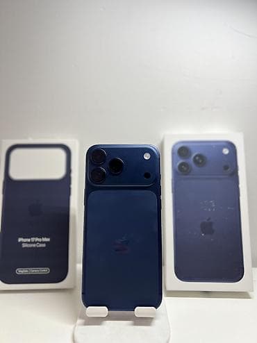 iphone 7 plys: IPhone 17 Pro Max, Новый, 256 ГБ, Синий, Чехол, Коробка, 100 % — 3