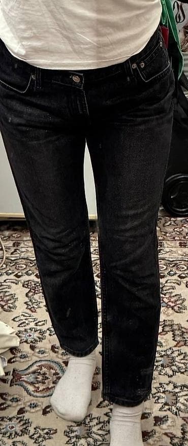 карго штаны женские бишкек: Джинсы, Средняя талия, M — 2