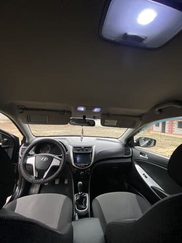 авто в аренду с последующим выкупом в бишкеке: Hyundai Solaris: 2013 г., 1.4 л, Механика, Бензин, Седан — 3