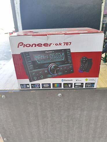 ретро магнитола: Автомагнитола Pioneer OK-787 (2 DIN) Ключевые возможности: - FM-плеер — 1