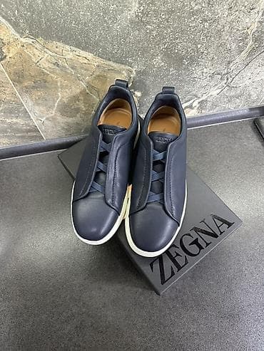 armani обувь: Кроссовки ZEGNA 44 размер, новые люкс качество - Модель: slip-on с — 1