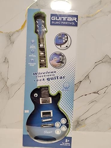 Балдар дүйнөсү: Детская беспроводная электронная рок‑гитара Guitar Music Festival — 3