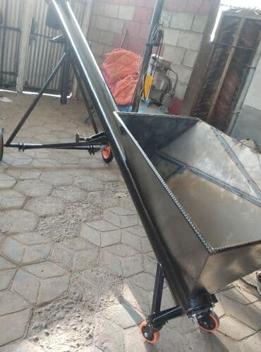 земельный дом: Шнековый загрузчик для дробилок длинна 3 метра в комплекте ножки с — 4