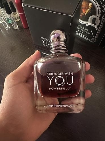 spray: Emporio Armani Stronger With You Powerfully — мужская парфюмерная вода — 1