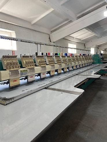 Оборудование для швейных цехов: Промышленная многоигольная вышивальная машина CBL - Производственная — 6