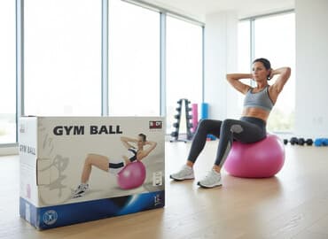 настольный теннисная ракетка: Фитбол BODY SCULPTURE (Gym Ball) - Бренд: BODY SCULPTURE (since 1965) — 1