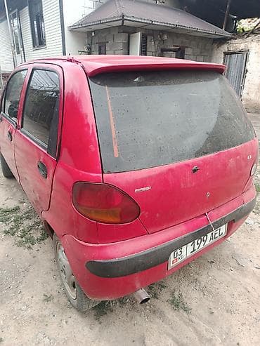 дэу матиз 1: Daewoo Matiz: 1998 г., 0.8 л, Кол менен иштөөчү, Бензин, Хетчбек — 10