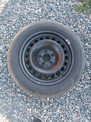 колеса 26570 r16: Колеса в сборе 215 / 55 / R 16, Лето, Новый, Запаска, Легковые, Железные, отверстий - 5 — 1