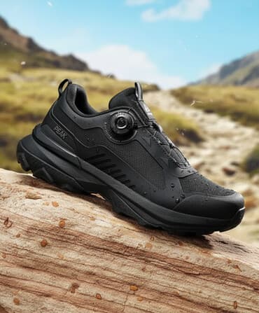 чесы: Мужские кроссовки, 41, Peak, Новый, цвет - Черный, Самовывоз, Платная доставка — 1