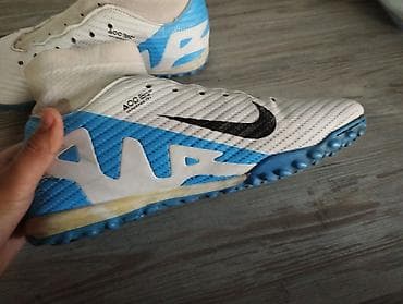 ботинки женские размер 38: Мужские кроссовки, 38, Nike, Б/у, цвет - Белый, Самовывоз — 3