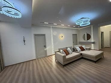 Квартиры: 3 комнаты, 92 м², Асанбай мкр Элитка, 13 этаж, Дизайнерский ремонт — 2